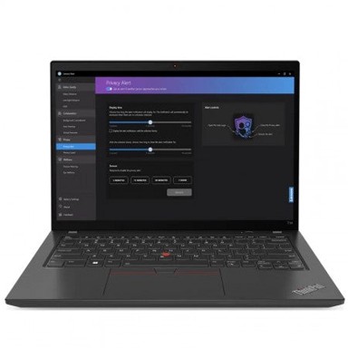 LENOVO Laptop ThinkPad T14 G4 / Intel Core i7-1355U, 14", 2880 x 1800, 32 GB RAM, 1 TB SSD, Windows 11 Pro, crna